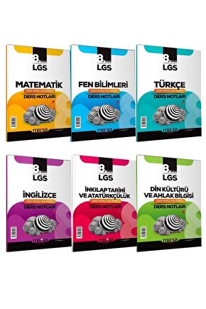 8. Sınıf Lgs Tüm Dersler Özet Konu Anlatımlı Ders Notları Seti