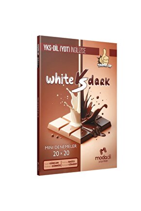 YKS-DİL Thumbs Up - 20x20 Mini Deneme - White VS Dark