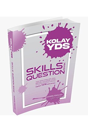 Kolay YDS Skills Question Bank