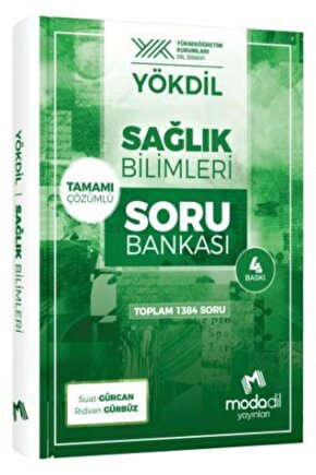 Modadil Yökdil Sağlık Bilimleri Soru Bankası Modadil Yayınları Suat Gürcan