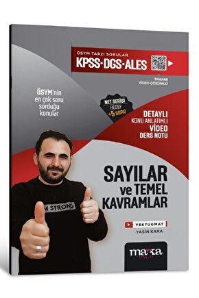 2025 Kpss – Dgs – Ales Sayılar Ve Temel Kavramlar Detaylı Konu Anlatımlı Ders Notu
