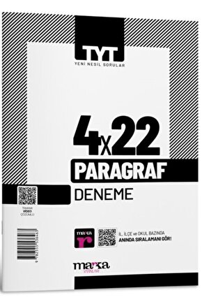 Marka 2024 Yks Tyt Paragraf 4x22 Deneme