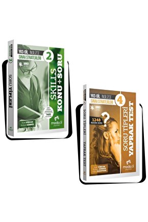 Yksdil (ydt) Skills Ustası (konu Anlatımı + Soru Bankası + Yaprak Test) - 2li Set