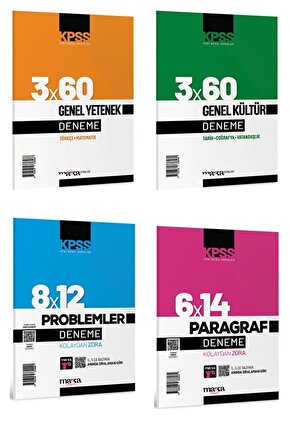 2024 Kpss Genel Yetenek Genel Kültür 6x14 Paragraf 8x12 Problemler 3x60 Gygk Deneme