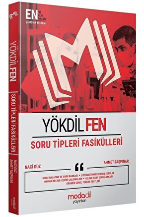 Yökdil Fen Soru Tipleri Fasikülleri  Ahmet Taşpınar   9786057101822