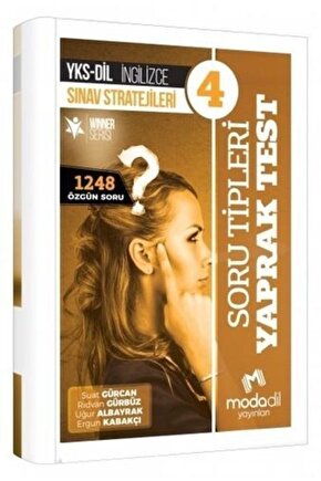Yks Dil Ingilizce Sınav Stratejileri-4 Soru Tipleri Yaprak Test Yayınları