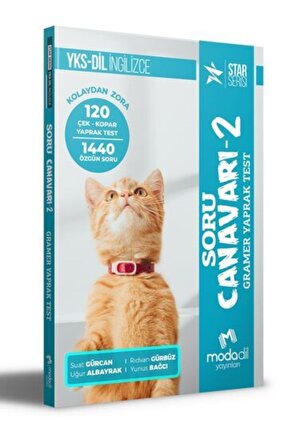 Yks Dil Ingilizce Soru Canavarı-2 Gramer Yaprak Test Star Serisi Yayınları