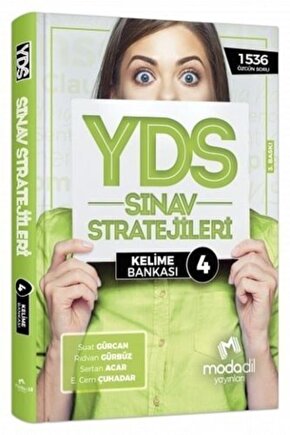 Modadil YDS Sınav Stratejileri-4 Kelime Bankası Modadil Yayınları