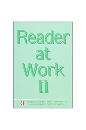 Reader At Work 1 + 2 Full Set Odtü Yayınları - Ekim 2018 Güncellenmiş Son Baskı