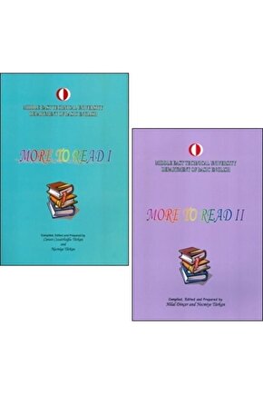 More To Read 1 + 2 Set (with Anwer Keys) Odtü Yayıncılık - 2020 Güncellenmiş Son Baskı