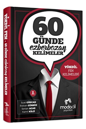 Yökdil Fen 60 Günde Ezber Bozan Kelimeler Suat Gürcan