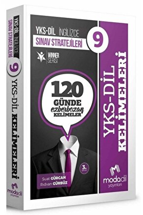 Modadil Yks Dil Ingilizce Sınav Stratejileri-9 120 Günde Ezberbozan Yks Dil Kelimeleri Modadil Yayı
