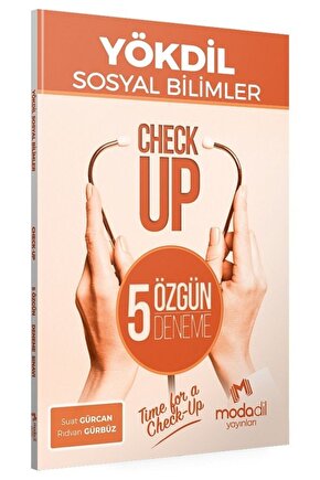 Modadil YÖKDİL Sosyal Check Up 5 Özgün Deneme Modadil Yayınları