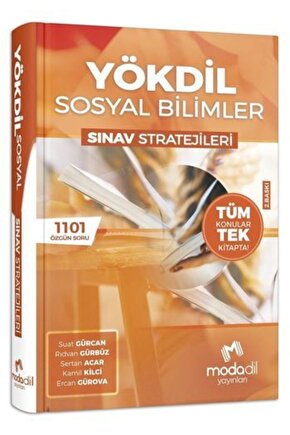 Modadil Yayınları Yökdil Sosyal Bilimler Sınav Stratejileri