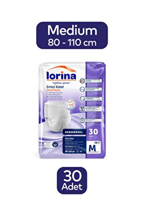 6 Damla Emici Külot Orta Boy Medium 30 Adet