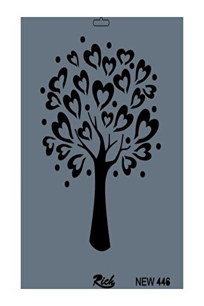 Stencil New Seri 446 25x35
