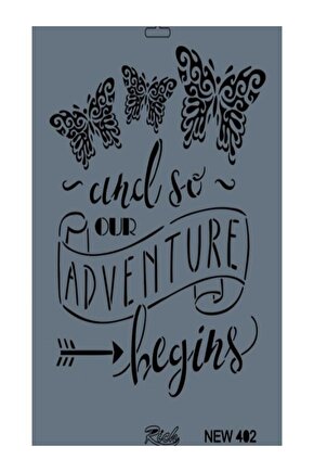Stencil New Seri 402 25x35