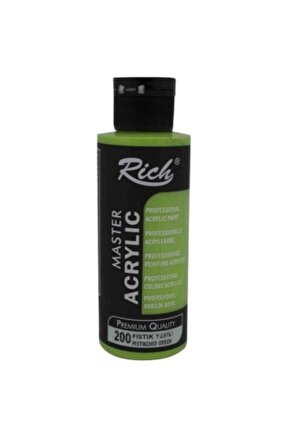 Master Acrylic Akrilik Boya 200 Fıstık Yeşili 120 Cc