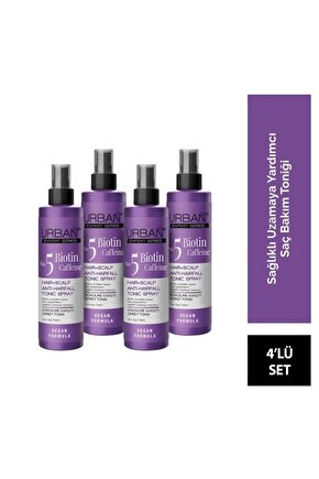 Expert Biotin Ve Kafein Dökülme Karşıtı Saç Toniği 200ml X 4-vegan-hızlı Uzamaya Yardımcı