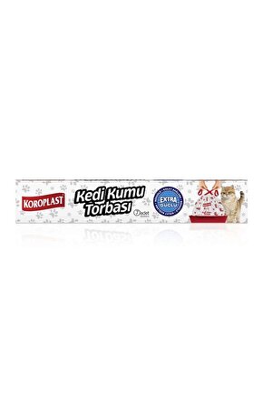 Extra Güçlü Kedi Kumu Torbası 82x50 Cm 7 Adet
