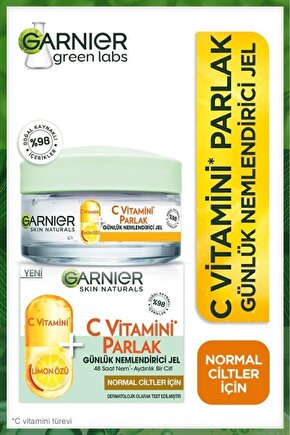 C Vitamini Parlak Günlük Aydınlatıcı Nemlendirici Jel (C Vitamini + Limon)