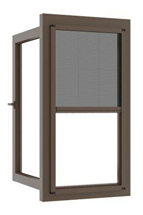 Pencere Sineklik Plise Sineklik Kaydırmalı-sürgülü Sineklik