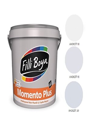 Momento Plus Profesyonel Mat Plastik Iç Cephe Boyası 15lt  Andezit 10