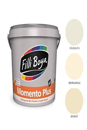 Momento Plus Profesyonel Mat Plastik Iç Cephe Boyası 7.5lt (sis Bulutu)
