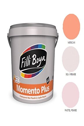 Momento Plus Profesyonel Mat Plastik Iç Cephe Boyası 7.5lt (bej-i Pembe)