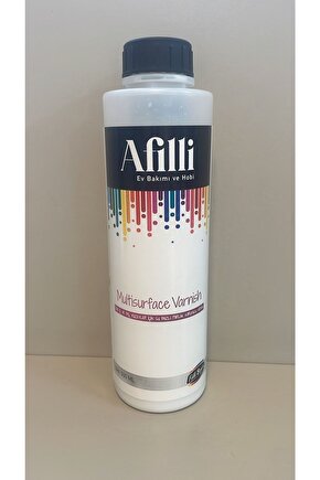 Afilli Multisurface Varnish 500 Ml Şeffaf