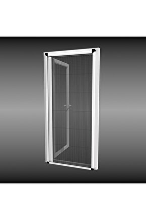 Akordeon Pileli Pilise Pencere Sineklik Beyaz-Antrasit-Kahve 70x130 Cm. İstenilen Ölçüde Yapılabilr