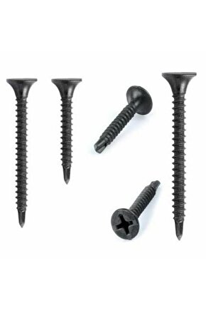 Alçıpan Vidası Matkap Uçlu (akıllı) 3.5*25 Mm (100 Adet)