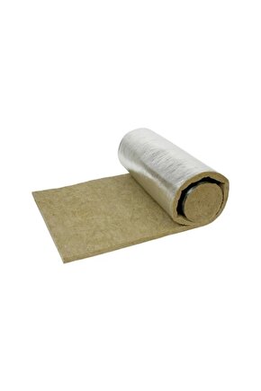 Mineral Camyünü Çatı Şiltesi Alüminyum Folyolu 10 Cm 1 Paket: 9,6 M2
