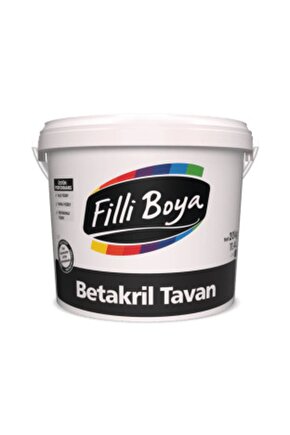 Yüksek Örtücülüğe Sahip Beyaz Betakril Tavan 17.5 Kg