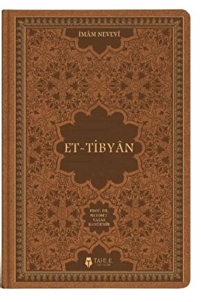 Et - Tibyân (TERMO DERİ CİLT)