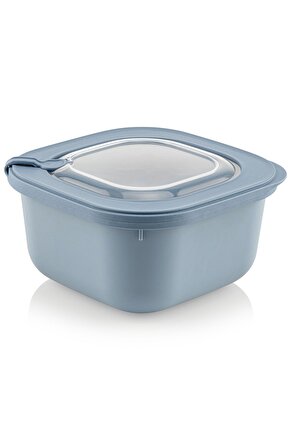 Elegant Storage Box Saklama kabı seti 3 parça vakumlu kapak mikrodalga ve buzdolabına uygun renkli