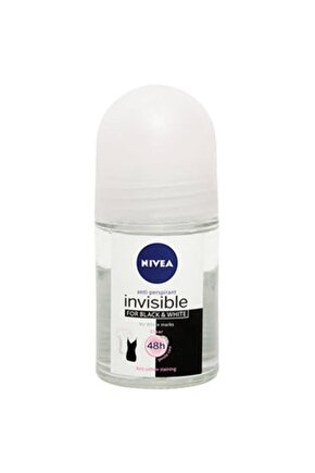 Invisible Black - Whıte Clear Roll-on Deodorant 25 Ml Kadın
