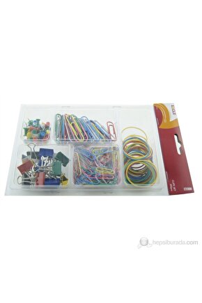 Ofis Seti Ataç+kıskaç+lastik+çivi Blister Fx