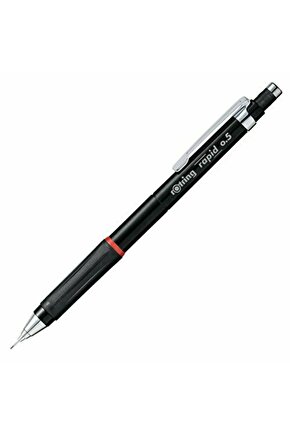Rapid 0.5mm Mekanik Kurşun Kalem Siyah 