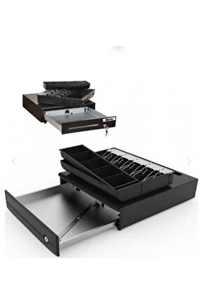 dbpos Metal Para Çekmecesi 5 gözlü Metal Mekanizma 41 x 41 x 11Cm Mk-410