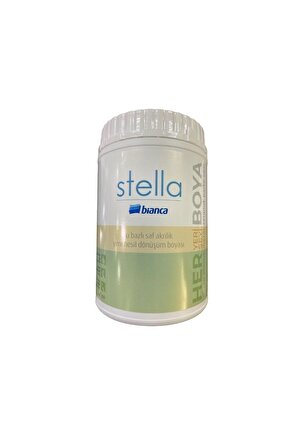 Bianca Stella 0101 Beyaz Su Bazlı Saf Akrilik Boya 0,5 Litre