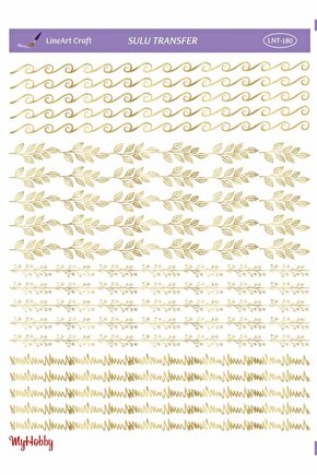 Lineart Sulu Transfer No:LNT180 25x35cm