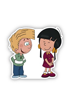 Cedric Chen Sticker 13x12,5 Cm Su Geçirmez Yüksek Çözünürlüklü Araba Laptop Oto Motor Kask Sticker