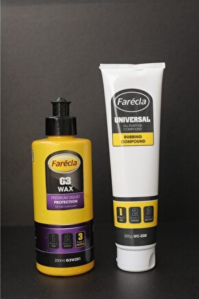 Universal Tüp Pasta 200gr Ve G3 Wax Cila 250ml