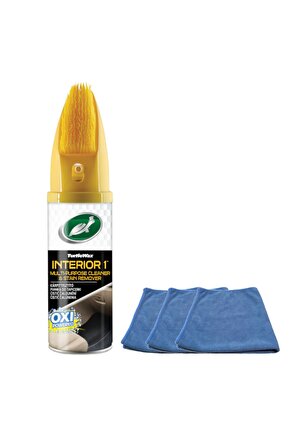Fırçalı Koltuk, Döşeme Ve Halı Temizleyici 400 ml Mikrofiber Bez 3 Adet