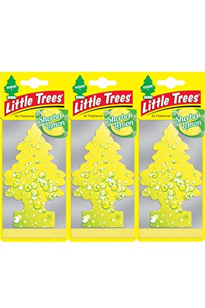 Little Trees Oto Kokusu 3lü Limon Şerbeti