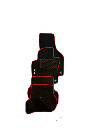 Volkswagen Golf 5 2004-2009 R Tech Özel Uyumlu Oto Halı Paspas(elips Klips)