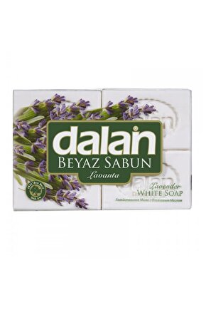 Geleneksel Saf Beyaz Sabun Lavanta 150x4=600 gr