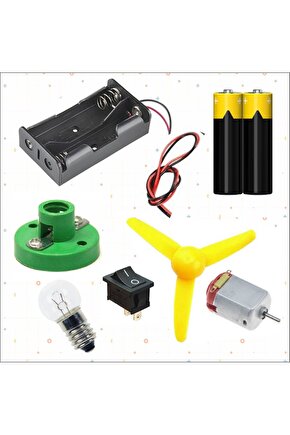 LAMBA ve MOTOR ELEKTRİK DENEY SETİ