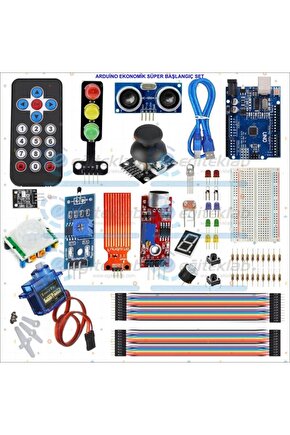 ARDUİNO EKONOMİK SÜPER BAŞLANGIÇ SETİ